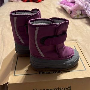 Toddlers LLBean Northwoods Winter Boots size 8
